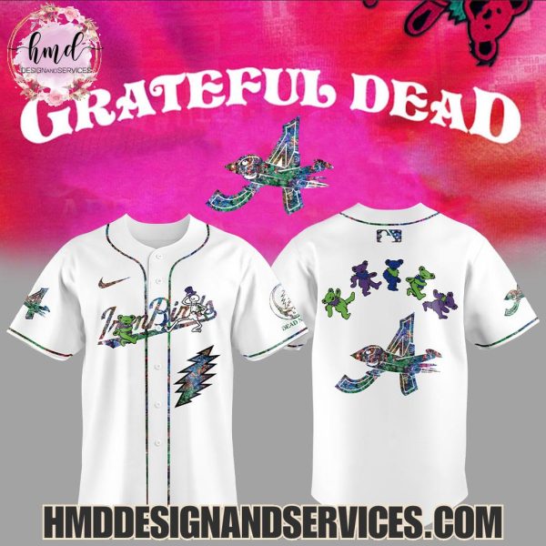 Aberdeen IronBirds x Grateful Dead 2025 Limited Edition Baseball Jersey