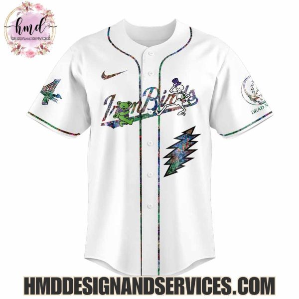 Aberdeen IronBirds x Grateful Dead 2025 Limited Edition Baseball Jersey