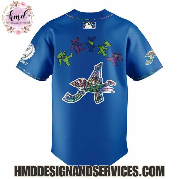Aberdeen IronBirds x Grateful Dead 2025 Special Edition Baseball Jersey