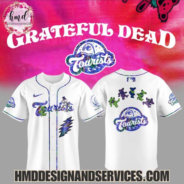 Asheville Tourists x Grateful Dead 2025 Limited Edition Baseball Jersey