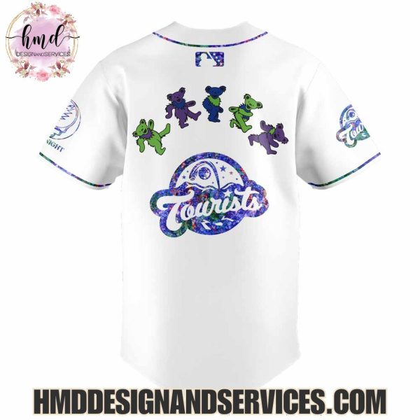 Asheville Tourists x Grateful Dead 2025 Limited Edition Baseball Jersey