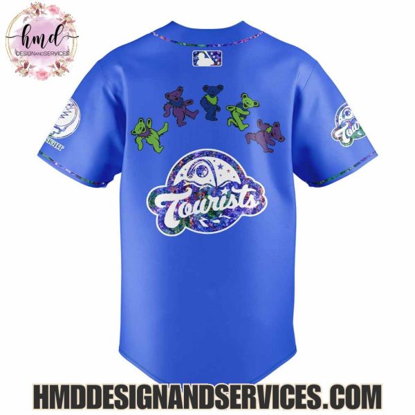 Asheville Tourists x Grateful Dead 2025 Special Edition Baseball Jersey