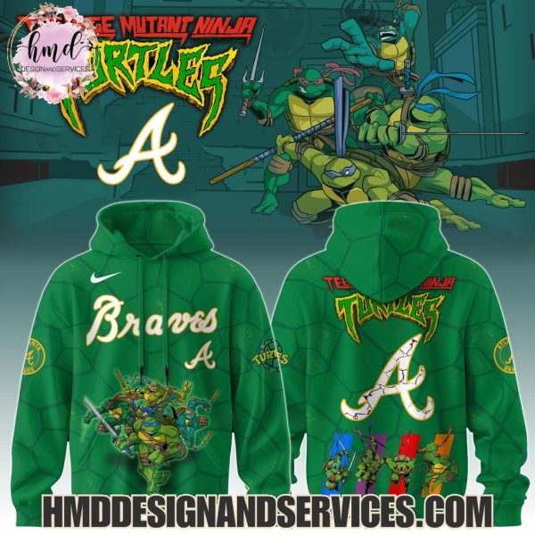 Atlanta Braves Ninja Turtles 2025 Limited Edition Hoodie
