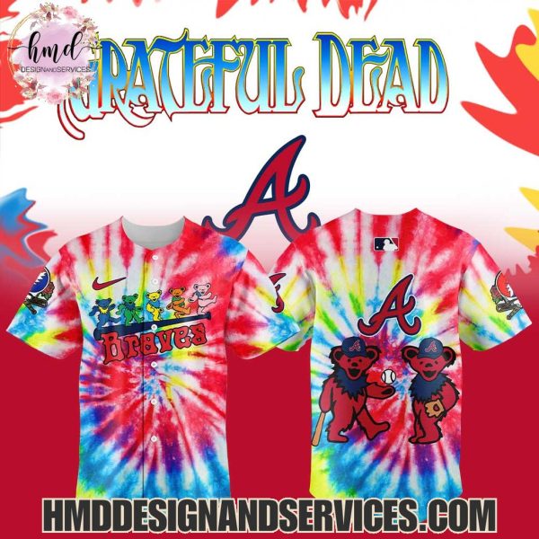 Atlanta Braves x Grateful Dead 2025 Special Edition Hoodie