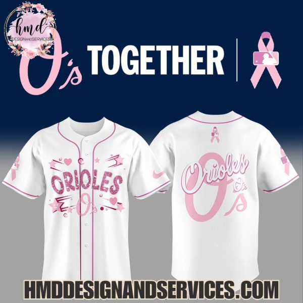 Baltimore Orioles Cancer Awareness Month Together 2025 Limited Edition Hoodie