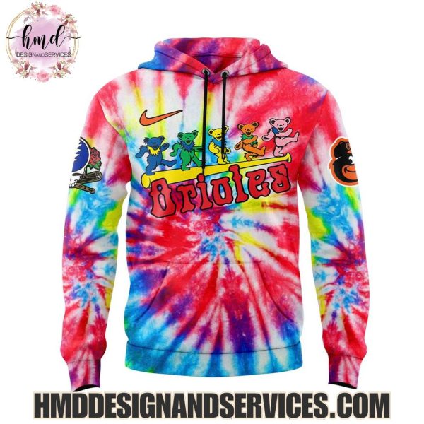 Baltimore Orioles x Grateful Dead 2025 Special Edition Hoodie