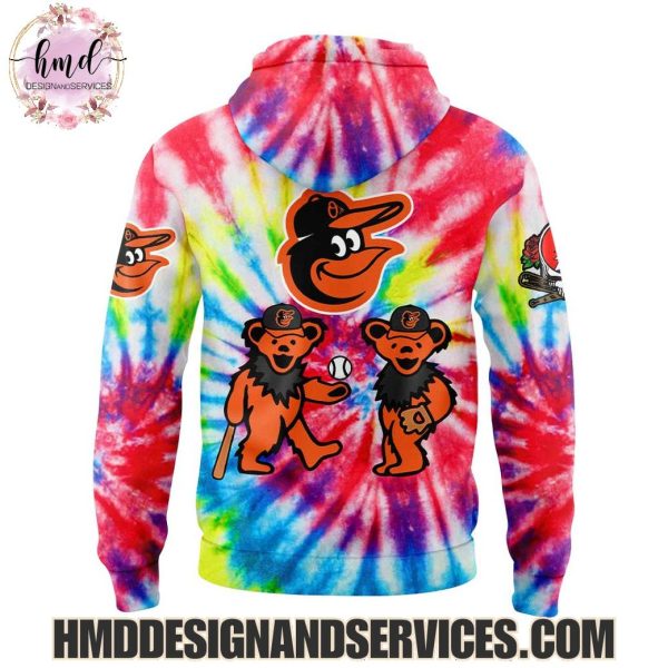 Baltimore Orioles x Grateful Dead 2025 Special Edition Hoodie