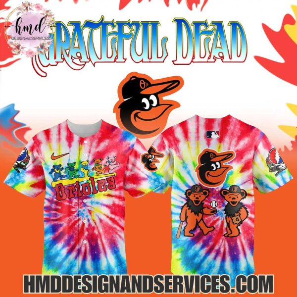 Baltimore Orioles x Grateful Dead 2025 Special Edition Hoodie