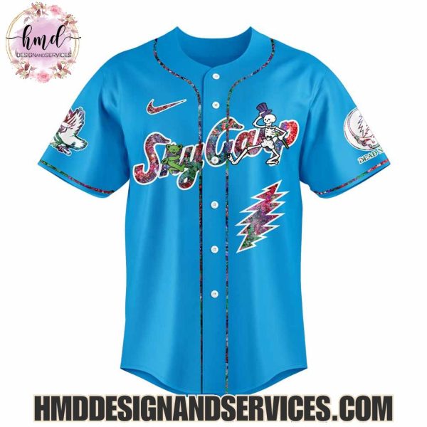 Beloit Sky Carp x Grateful Dead 2025 Limited Edition Baseball Jersey