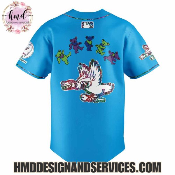 Beloit Sky Carp x Grateful Dead 2025 Limited Edition Baseball Jersey