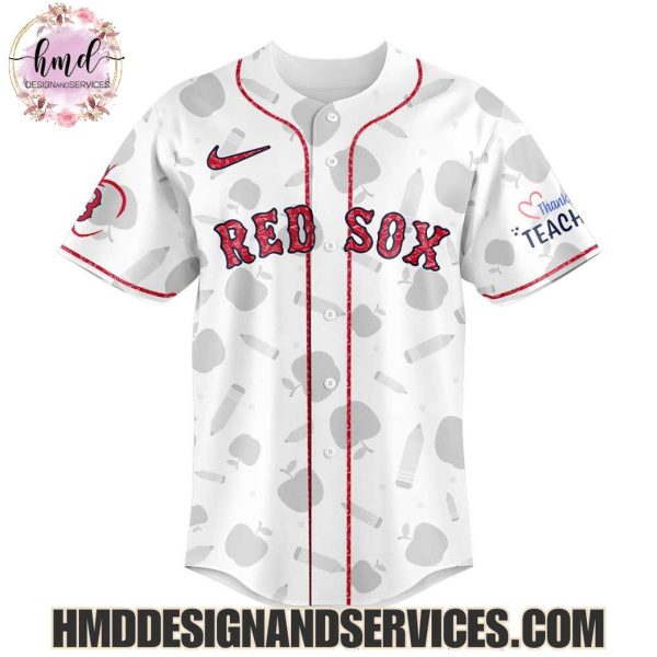 Boston Red Sox 2025 Teacher Appreciation Limited Edition Baseball Jersey