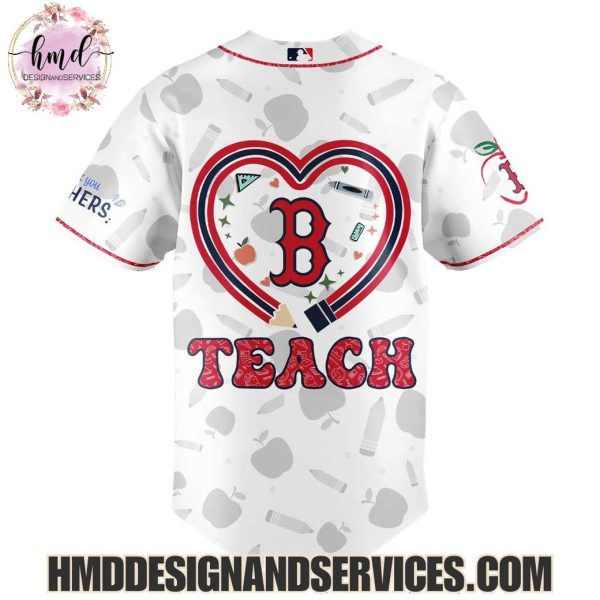 Boston Red Sox 2025 Teacher Appreciation Limited Edition Baseball Jersey