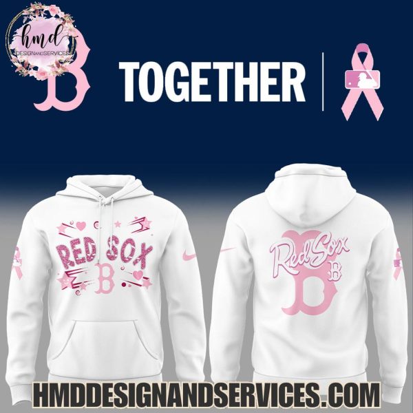 Boston Red Sox Cancer Awareness Month Together 2025 Limited Edition Hoodie