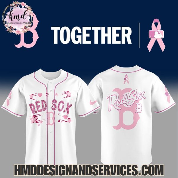 Boston Red Sox Cancer Awareness Month Together 2025 Limited Edition Hoodie