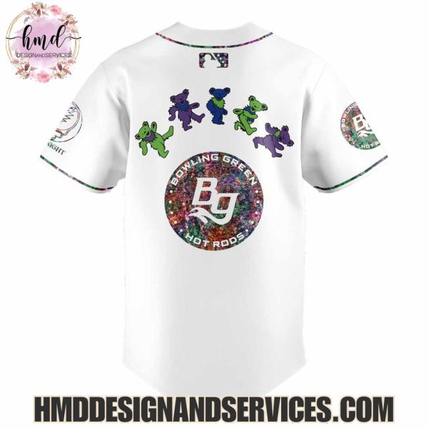Bowling Green Hot Rods x Grateful Dead 2025 Limited Edition Baseball Jersey