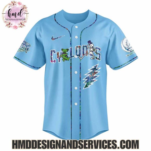 Brooklyn Cyclones x Grateful Dead 2025 Special Edition Baseball Jersey