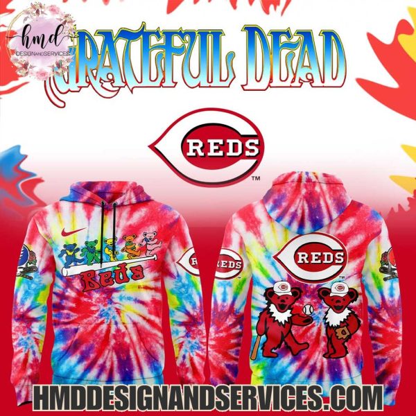 Cincinnati Reds x Grateful Dead 2025 Special Edition Hoodie
