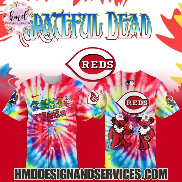 Cincinnati Reds x Grateful Dead 2025 Special Edition Hoodie