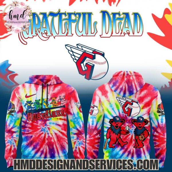 Cleveland Guardians x Grateful Dead 2025 Special Edition Hoodie