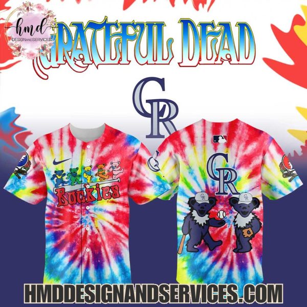 Colorado Rockies x Grateful Dead 2025 Special Edition Hoodie