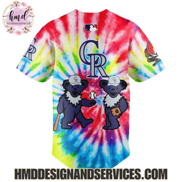 Colorado Rockies x Grateful Dead 2025 Special Edition Hoodie