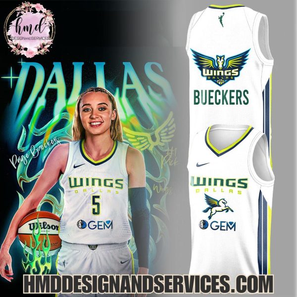 Dallas Wings x Paige Bueckers 2025 Special Edition Hoodie