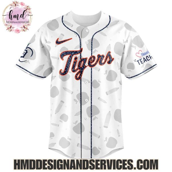 Detroit Tigers 2025 Teacher Appreciation Limited Edition Baseball Jersey