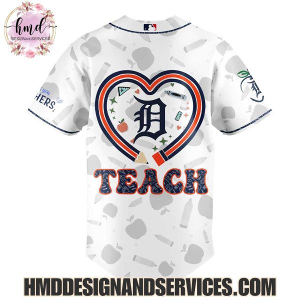 Detroit Tigers 2025 Teacher Appreciation Limited Edition Baseball Jersey