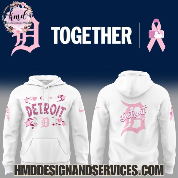 Detroit Tigers Cancer Awareness Month Together 2025 Limited Edition Hoodie