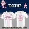 Detroit Tigers Cancer Awareness Month Together 2025 Limited Edition Hoodie