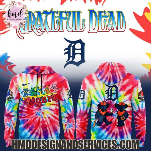 Detroit Tigers x Grateful Dead 2025 Special Edition Hoodie