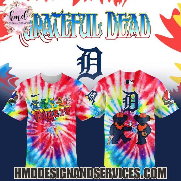Detroit Tigers x Grateful Dead 2025 Special Edition Hoodie