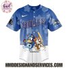 Durham Bulls Bluey And Bingo 2025 Limited Edition Baseball Jersey