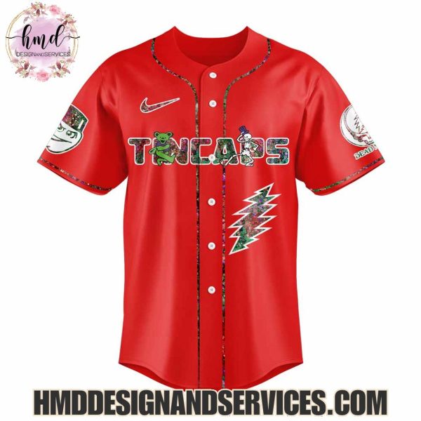 Fort Wayne TinCaps x Grateful Dead 2025 Limited Edition Baseball Jersey
