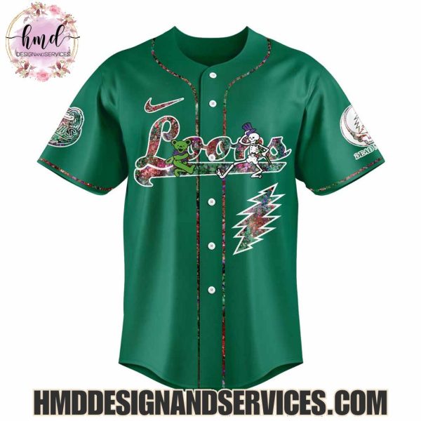 Great Lakes Loons x Grateful Dead 2025 Limited Edition Baseball Jersey