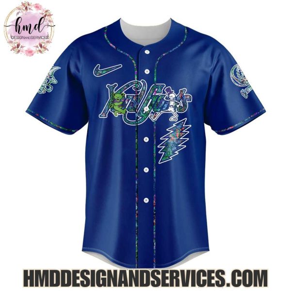 Hartford Yard Goats x Grateful Dead 2025 Limited Edition Baseball Jersey