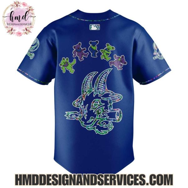 Hartford Yard Goats x Grateful Dead 2025 Limited Edition Baseball Jersey
