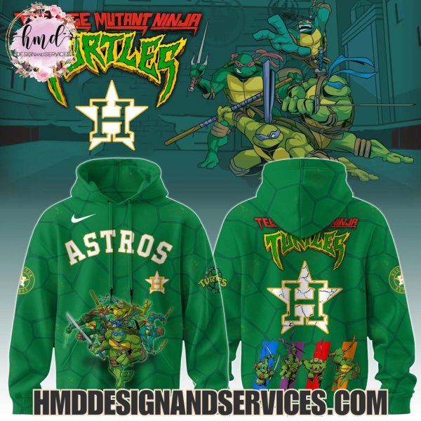 Houston Astros Ninja Turtles 2025 Limited Edition Hoodie