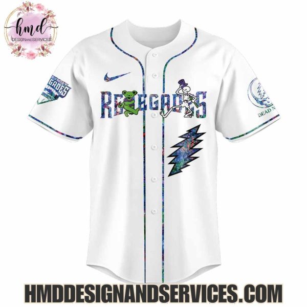 Hudson Valley Renegades x Grateful Dead 2025 Limited Edition Baseball Jersey
