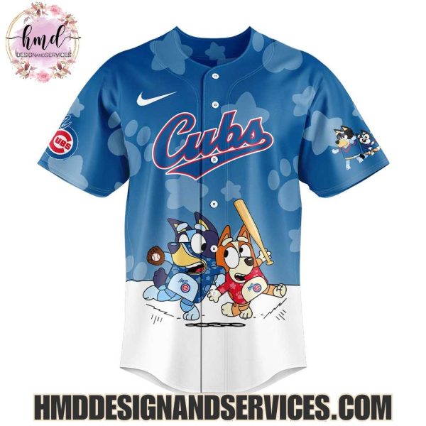 Iowa Cubs Bluey And Bingo 2025 Limited Edition Baseball Jersey