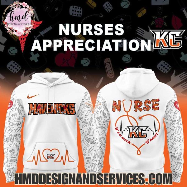 Kansas City Mavericks Nurses Appreciation 2025 Special Edition Hoodie