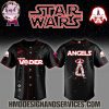 Los Angeles Dodgers Star Wars Darth Vader Night 2025 Limited Edition Baseball Jersey