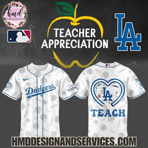 Los Angeles Dodgers 2025 Teacher Appreciation Limited Edition Baseball Jersey