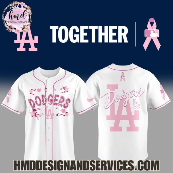 Los Angeles Dodgers Cancer Awareness Month Together 2025 Limited Edition Hoodie