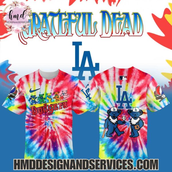 Los Angeles Dodgers x Grateful Dead 2025 Special Edition Hoodie