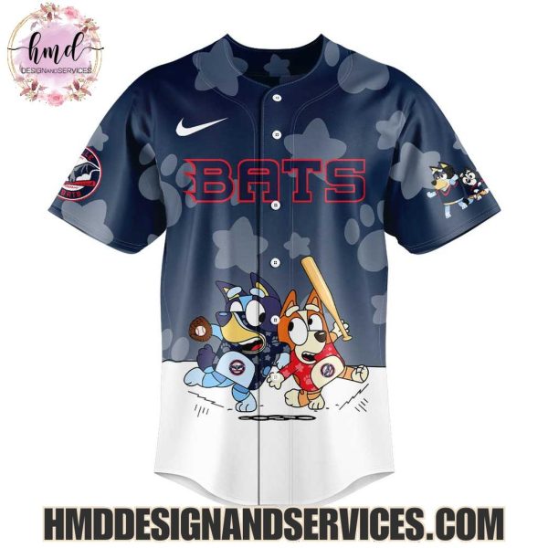 Louisville Bats Bluey And Bingo 2025 Limited Edition Baseball Jersey