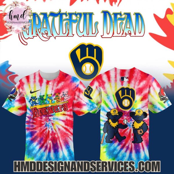 Milwaukee Brewers x Grateful Dead 2025 Special Edition Hoodie
