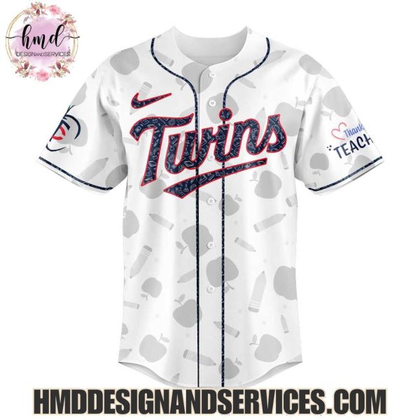 Minnesota Twins 2025 Teacher Appreciation Limited Edition Baseball Jersey