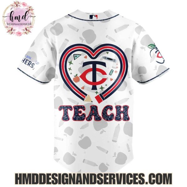 Minnesota Twins 2025 Teacher Appreciation Limited Edition Baseball Jersey