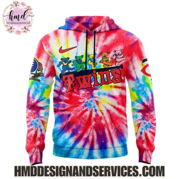 Minnesota Twins x Grateful Dead 2025 Special Edition Hoodie